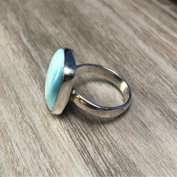 Larimar Sterling Silver Set - Picture 13 of 14